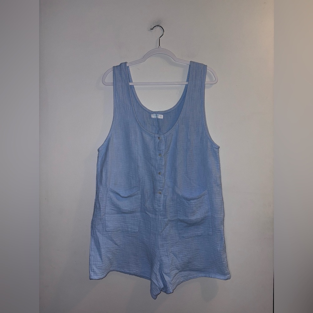 4Our Dreamers — Blue Romper